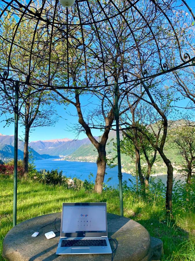 Villa Corti Lakeview Como Kültér fotó