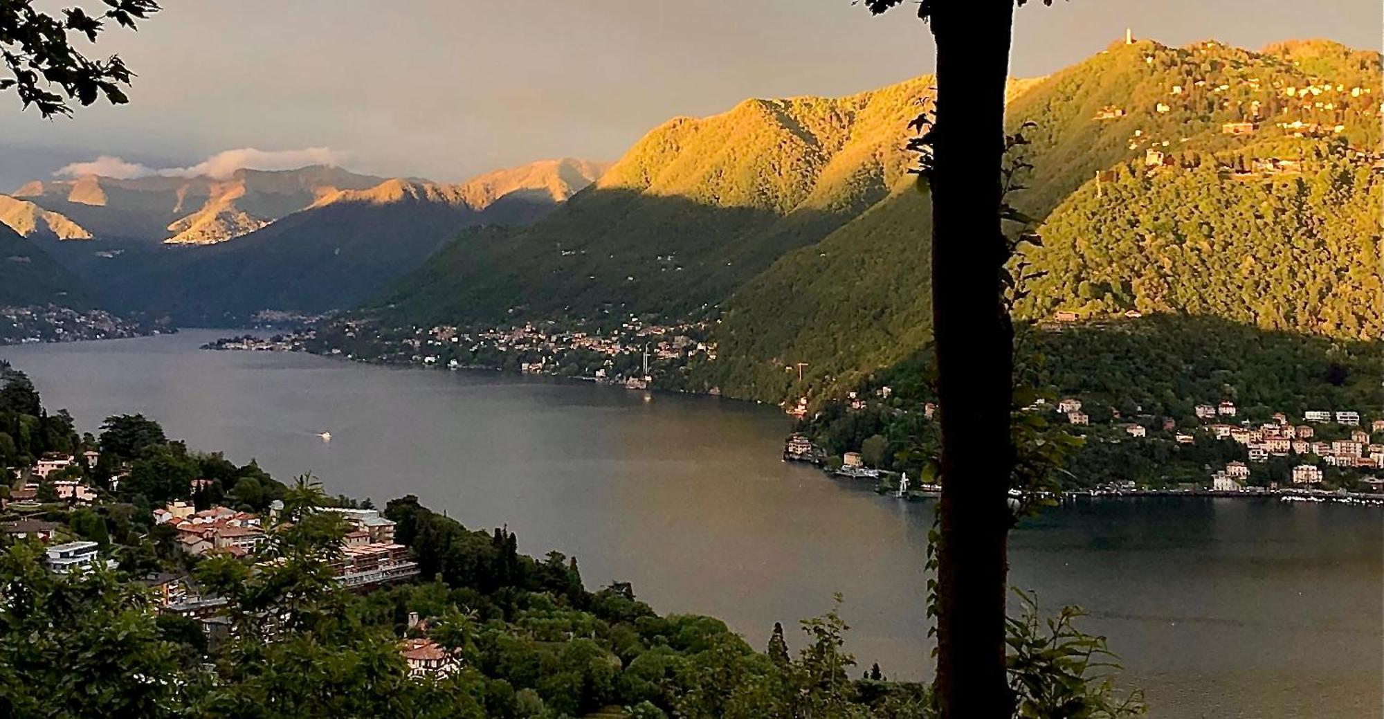 Villa Corti Lakeview Como Kültér fotó